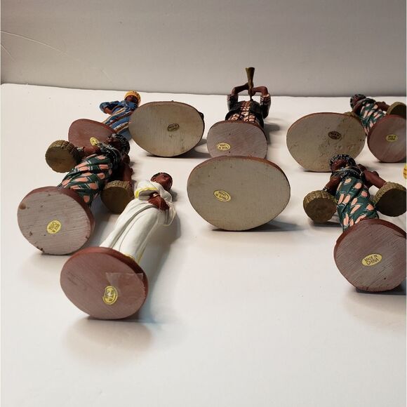 African Figurines (10 Pieces) - Picture 7 of 7